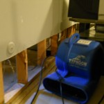 Blowers at work!